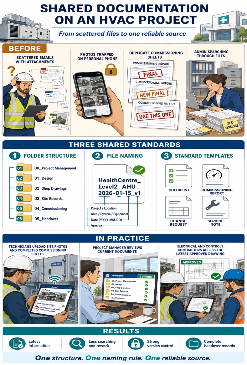 Collaboration practices and digital project tools — supporting figure